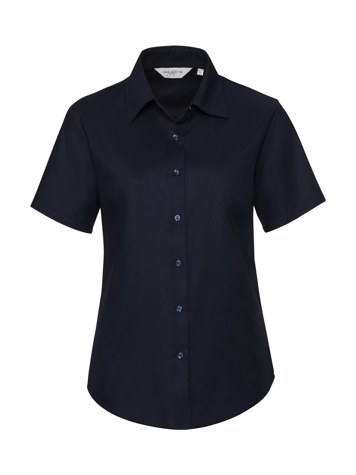 Chemise Oxford à manches courtes pour femme - NB - Bright Navy