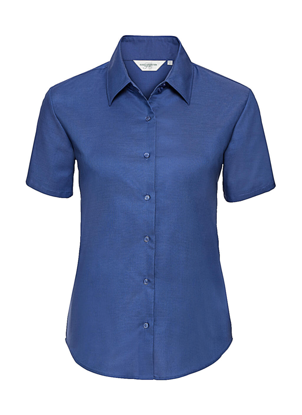 Chemise Oxford à manches courtes pour femme - ZT - Aztec Blue