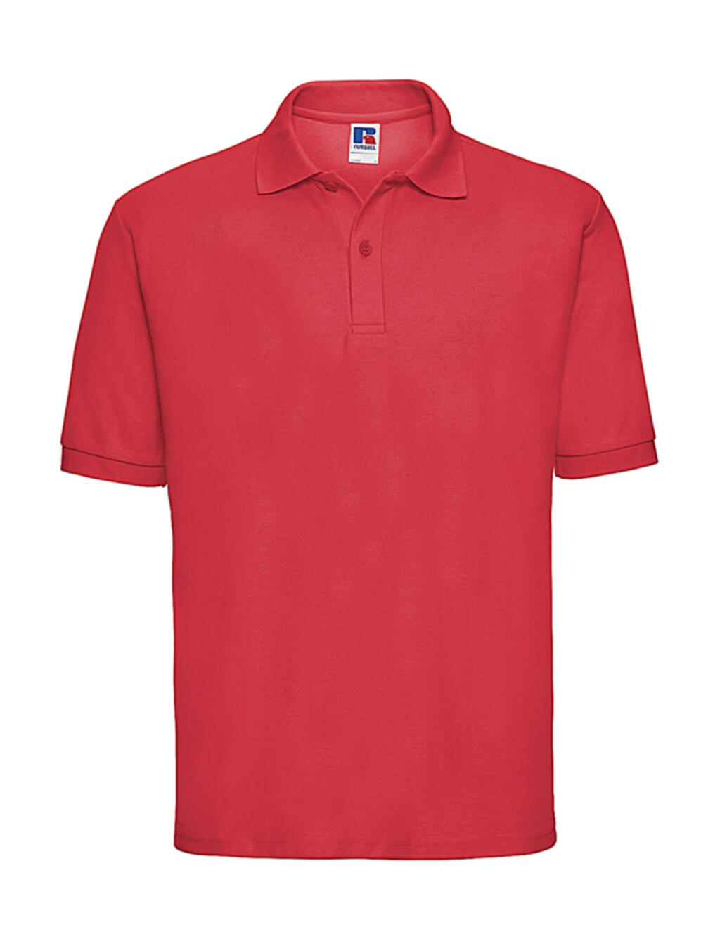 polo en tissu mélangé - BR - Rouge vif