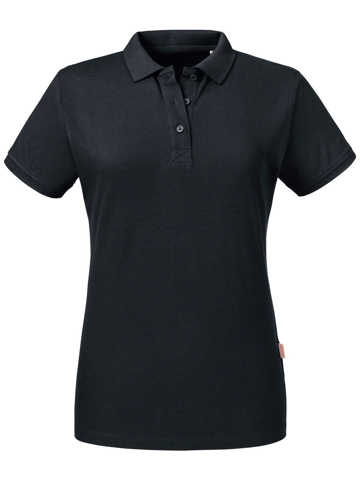 Polo femme 100% bio - 36 - Noir