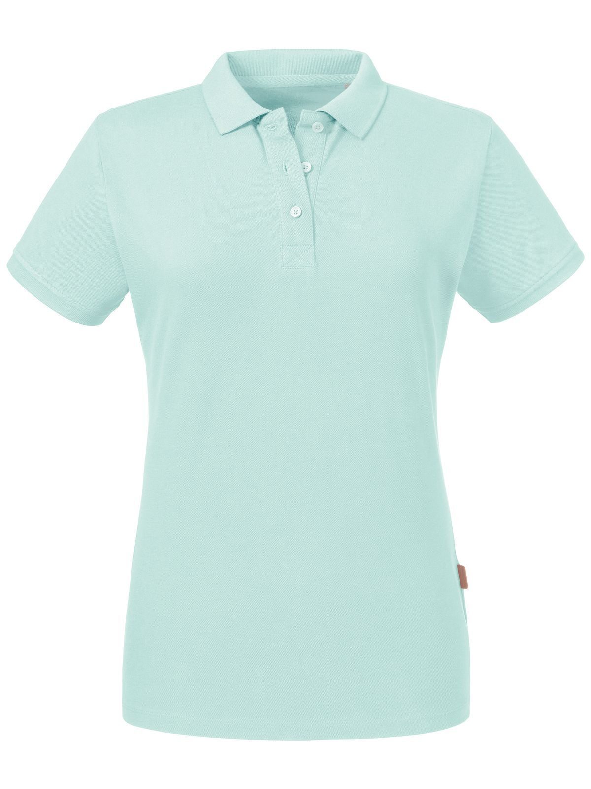 Polo femme 100% bio - AQ - Aqua