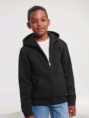 Authentique sweat à capuche zippé pour enfants