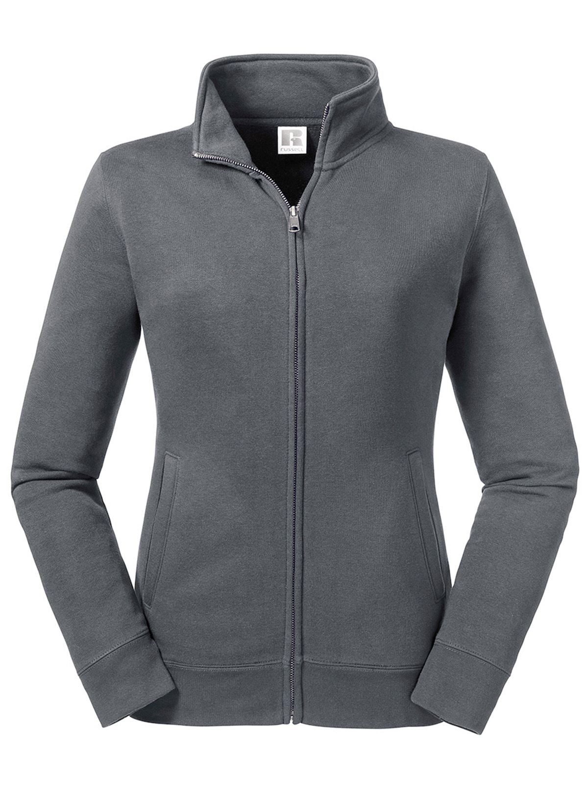 Sweat-shirt zippé authentique pour femmes - Convoi Gris