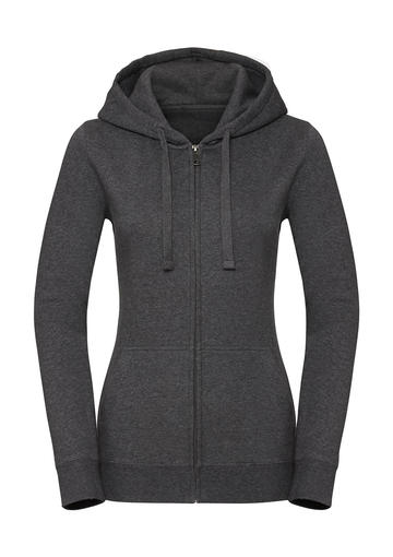 Sweat-shirt à capuche zippé Authentic Melange pour femme - 