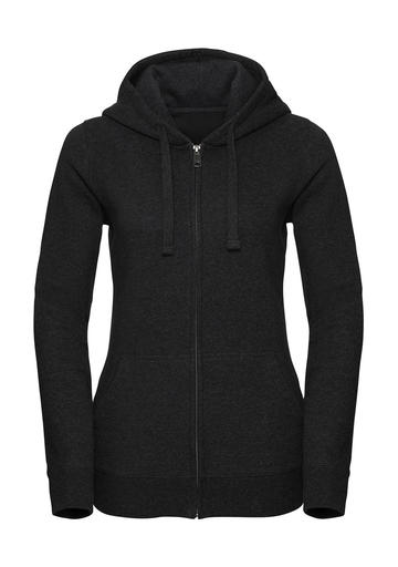 Sweat-shirt à capuche zippé Authentic Melange pour femme - 