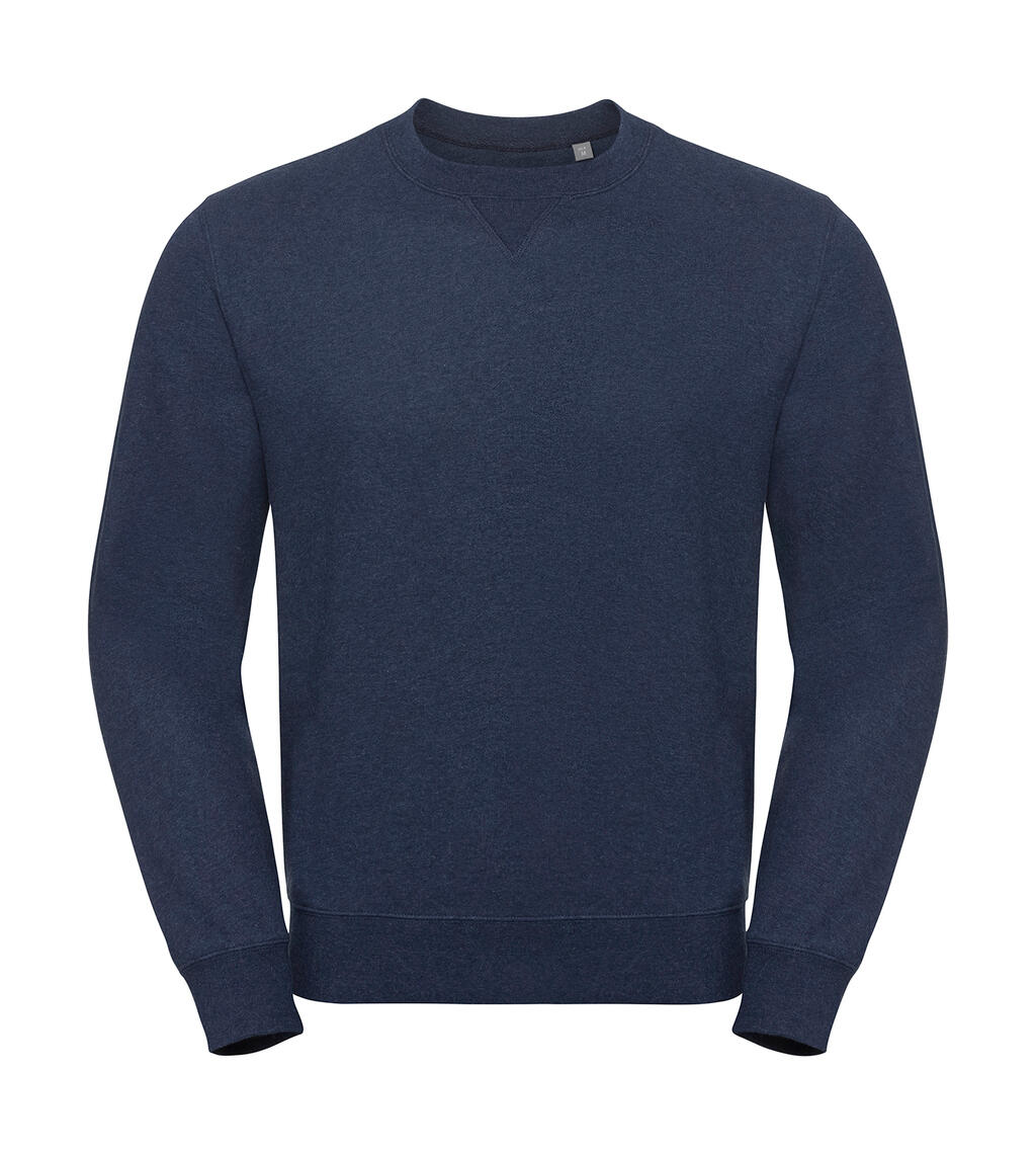 Sweat-shirt authentique chiné - IM - Mélange d'indigo