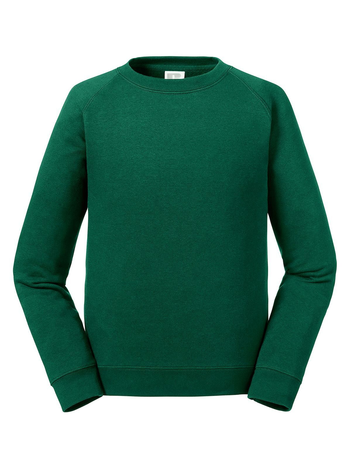 Sweat-shirt raglan authentique pour enfants  - 38 - Vert bouteille