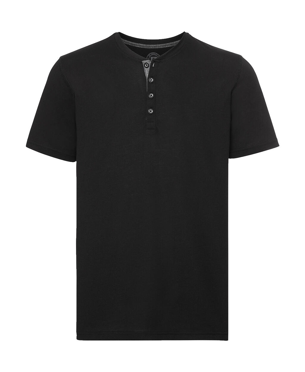 T-shirt Henley HD - 36 - Noir