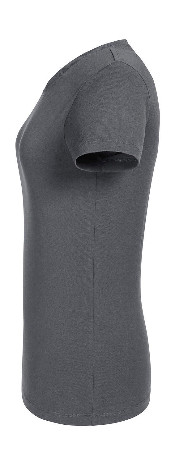 T-shirt épais en coton biologique pur pour femmes