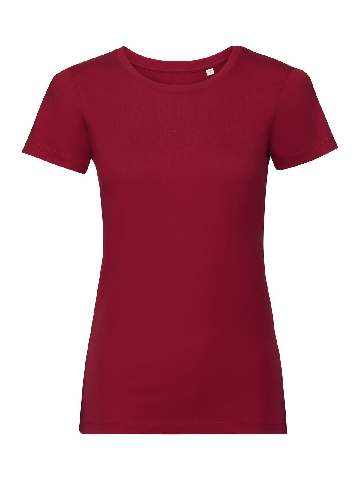 T-shirt authentique Pure Organic pour femmes - CR - Rouge classique