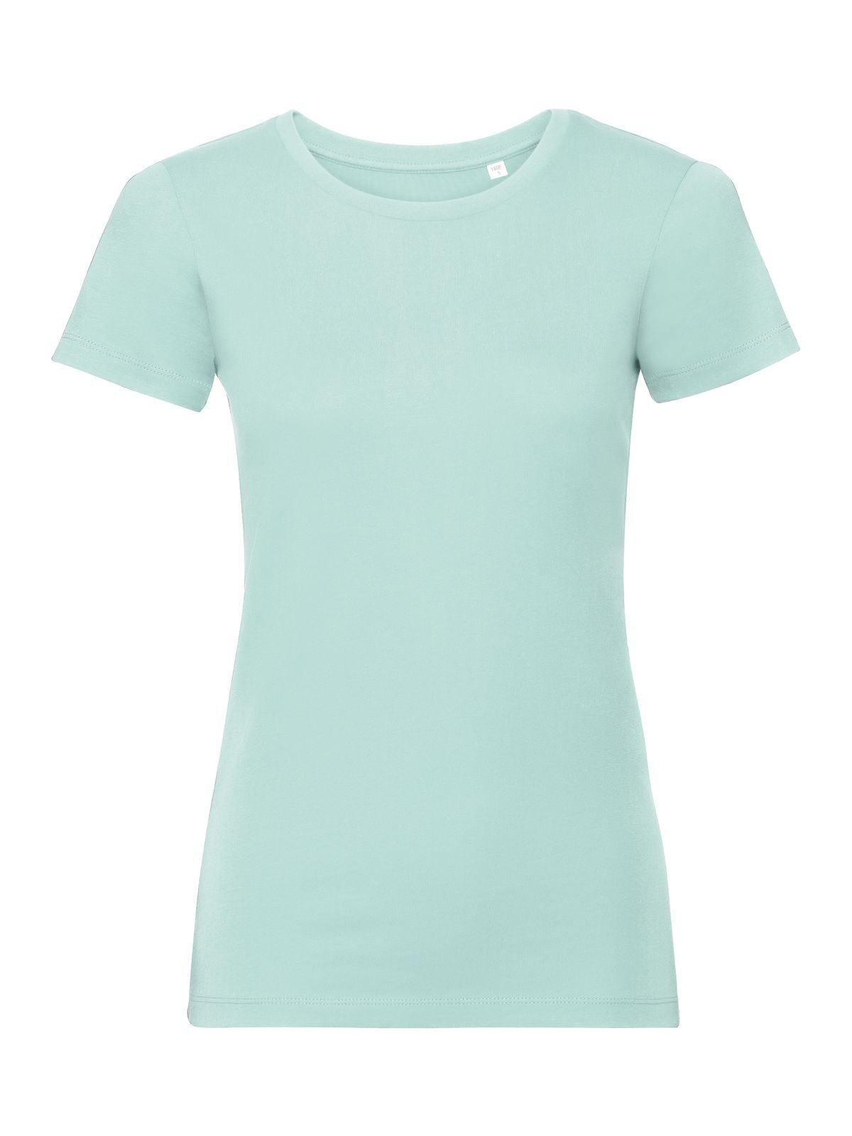 T-shirt authentique Pure Organic pour femmes - AQ - Aqua