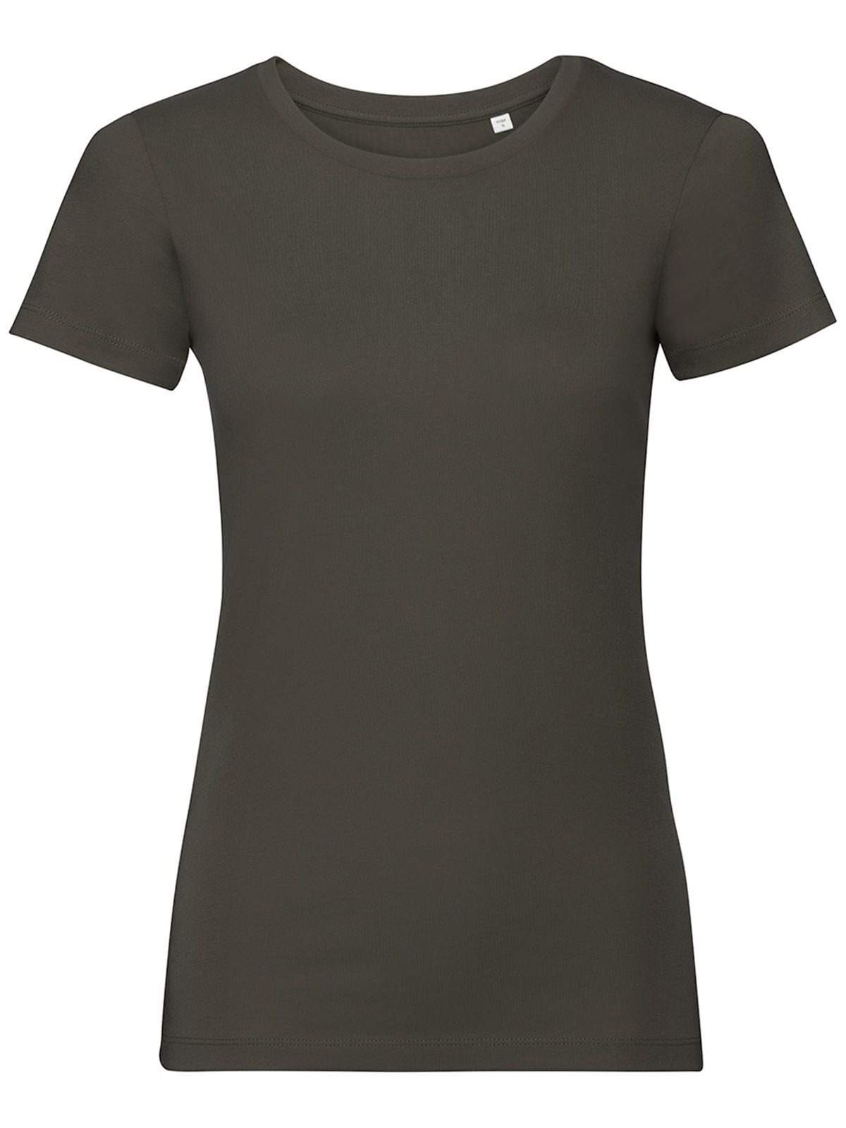 T-shirt authentique Pure Organic pour femmes - DO - Olive foncée