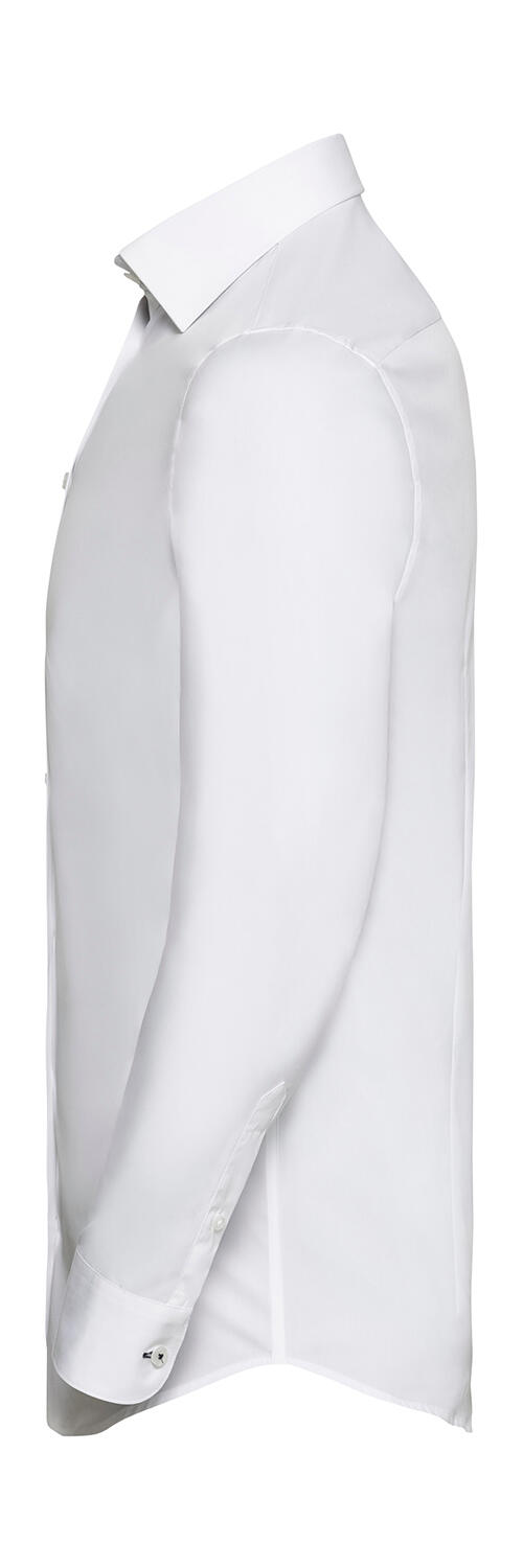 Chemise extensible ultime contrastée à manches longues