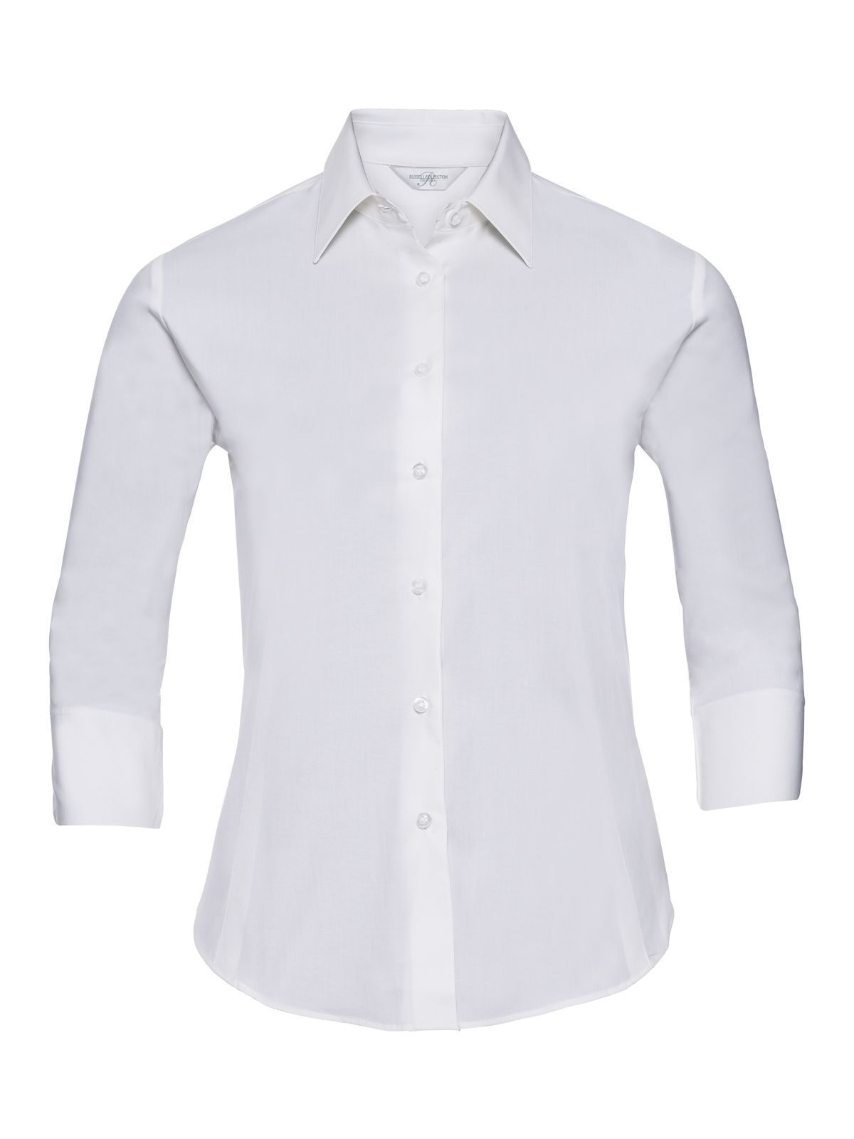 Chemise à manches 3/4 pour femme - 30 - White