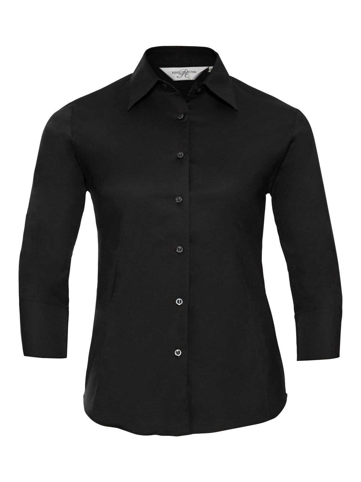 Chemise à manches 3/4 pour femme - 36 - Black