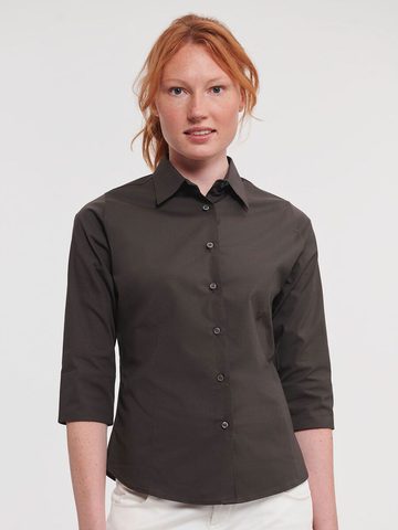 Chemise à manches 3/4 pour femme