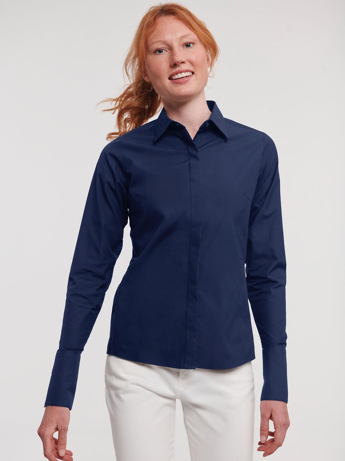 Chemise à manches longues extensible ultime pour femmes