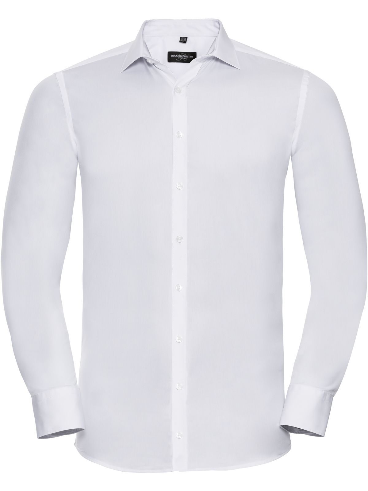 Chemise à manches longues extensible ultime pour homme - 30 - Blanc