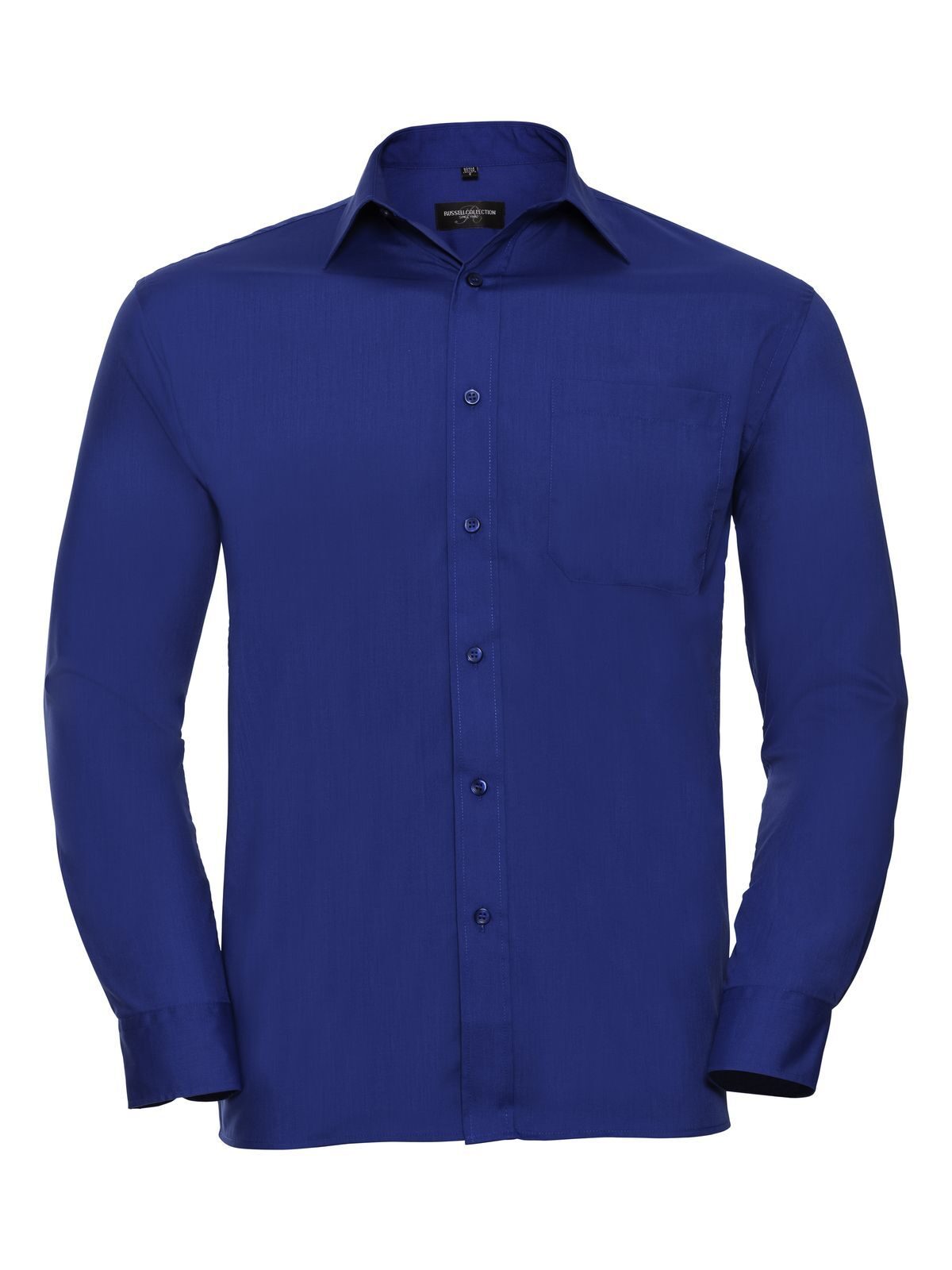 Chemise en popeline à manches longues pour homme - Bright Royal