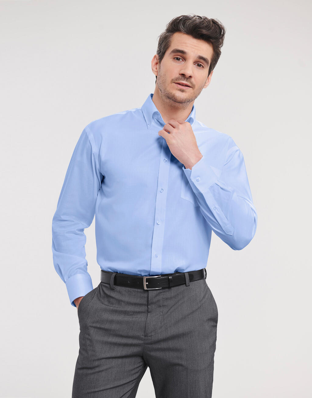 Chemise classique ultime à manches longues sans repassage