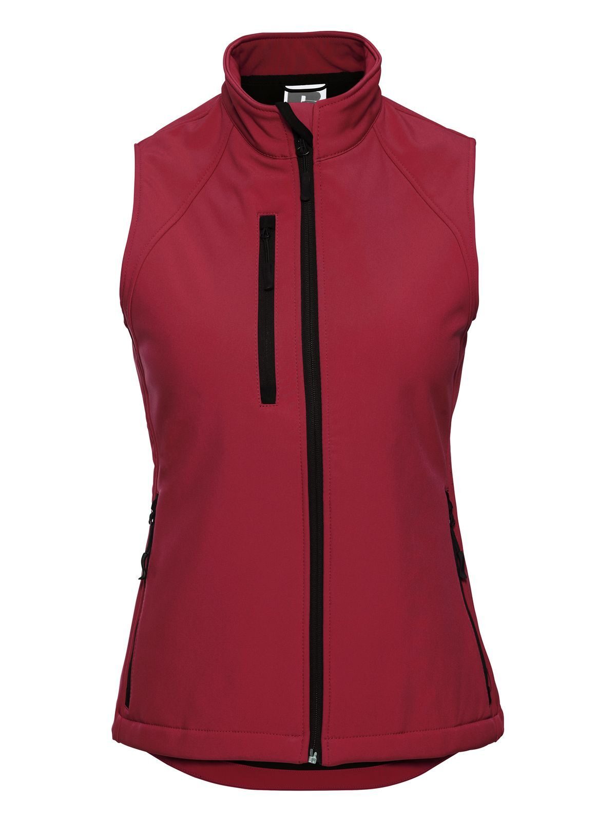 Gilet softshell pour femme - CR - Rouge classique