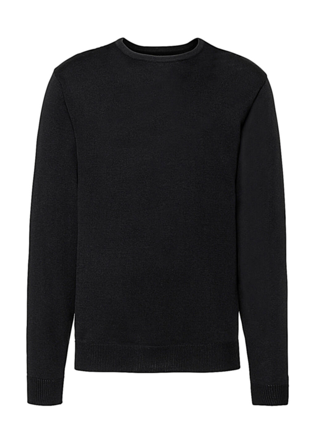 Pull en maille à col rond pour homme - 36 - Noir