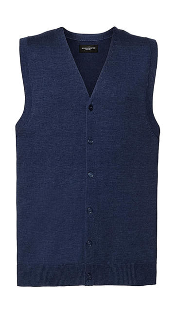 Gilet sans manches en maille à col en V pour homme - 