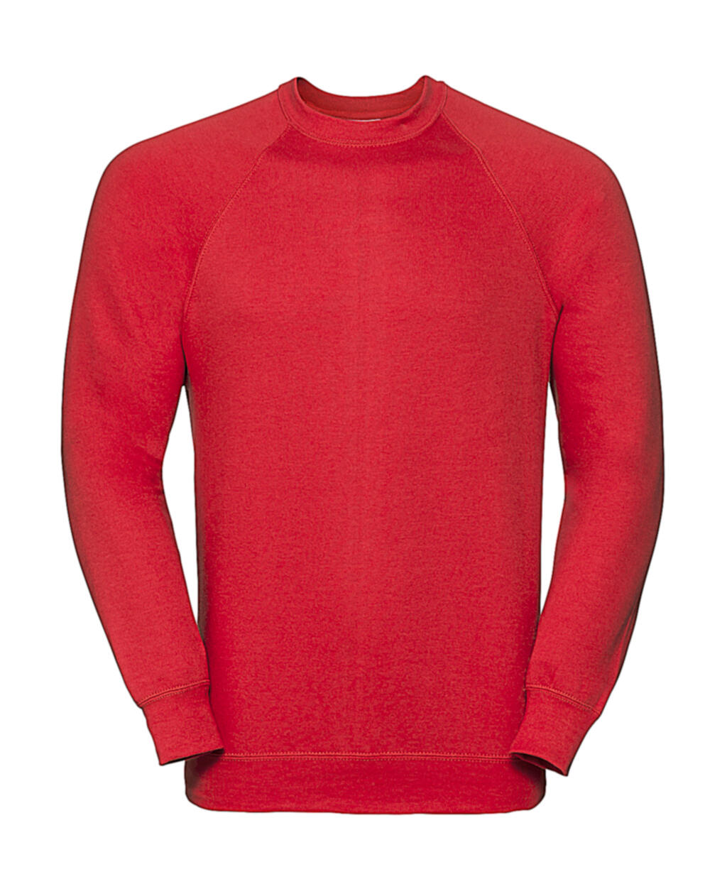 Col rond unisexe classique - BR - Rouge vif
