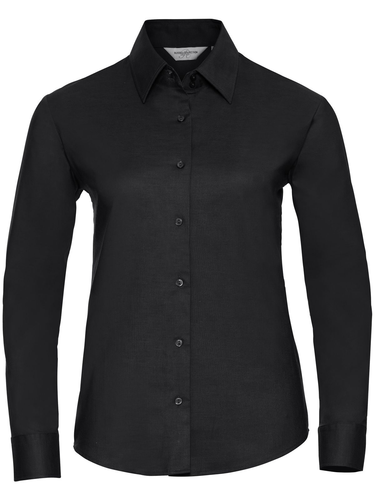 Chemise Oxford à manches longues pour femme - 36 - Noir