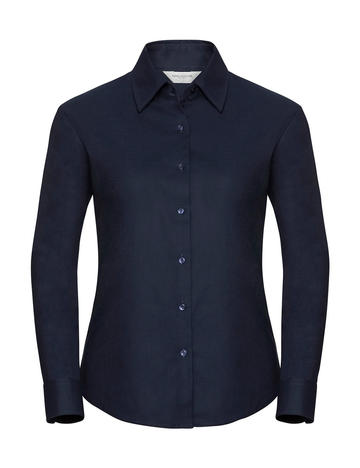 Chemise Oxford à manches longues pour femme - 