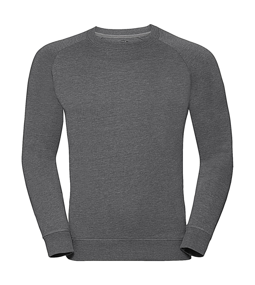 Sweat-shirt en molleton HD  - GY - Gris chiné