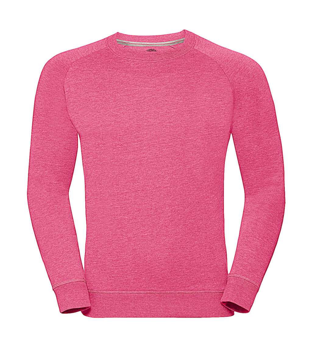 Sweat-shirt en molleton HD  - 2P - Rose chiné