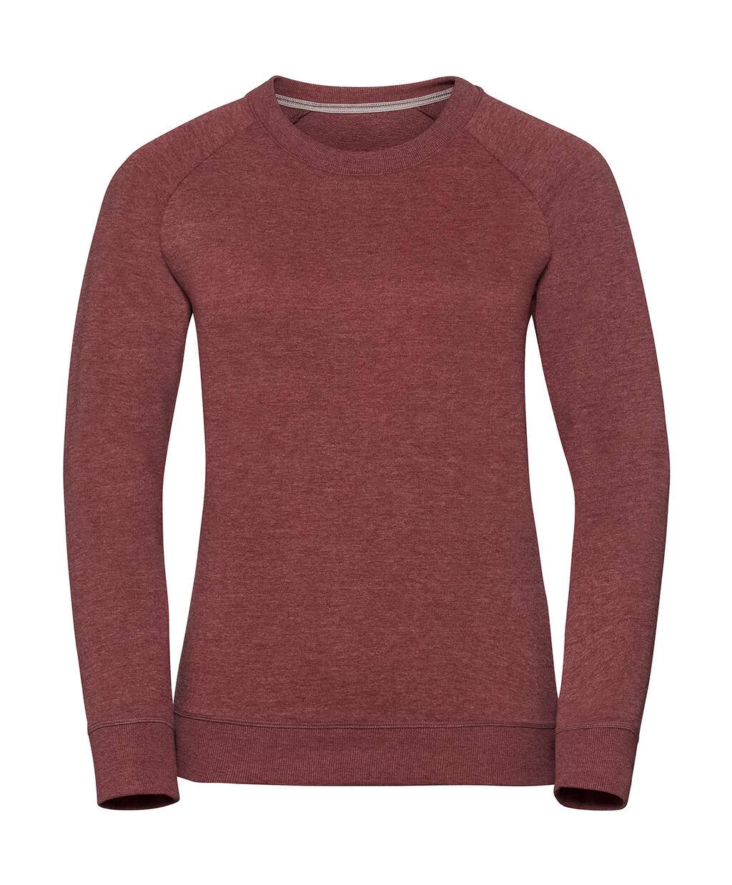 Sweat-shirt en molleton français HD pour femmes - Marron Marl