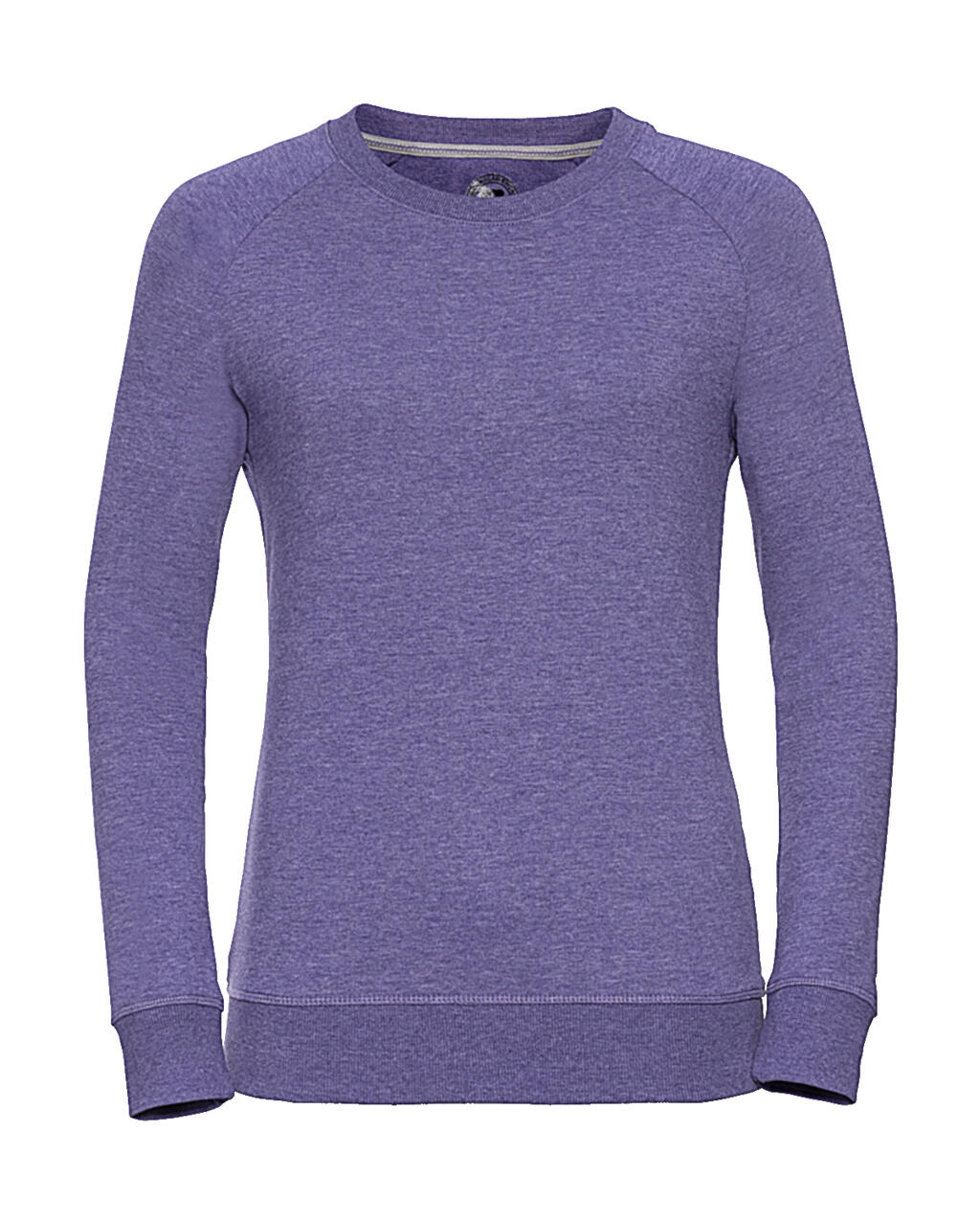 Sweat-shirt en molleton français HD pour femmes - Marbré violet