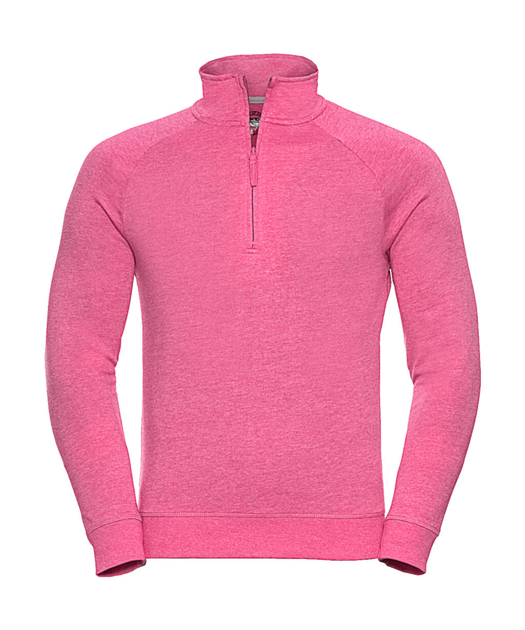 Sweat-shirt en molleton HD - 2P - Rose chiné