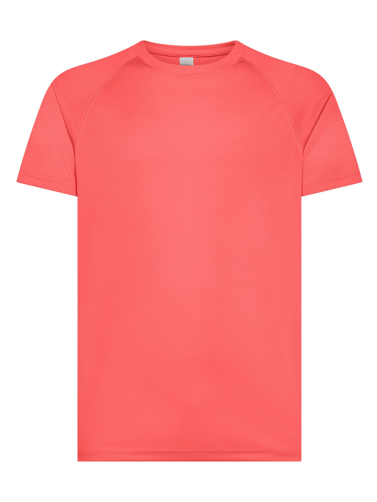 T-shirt de course - COFL - FLUOR CORAIL