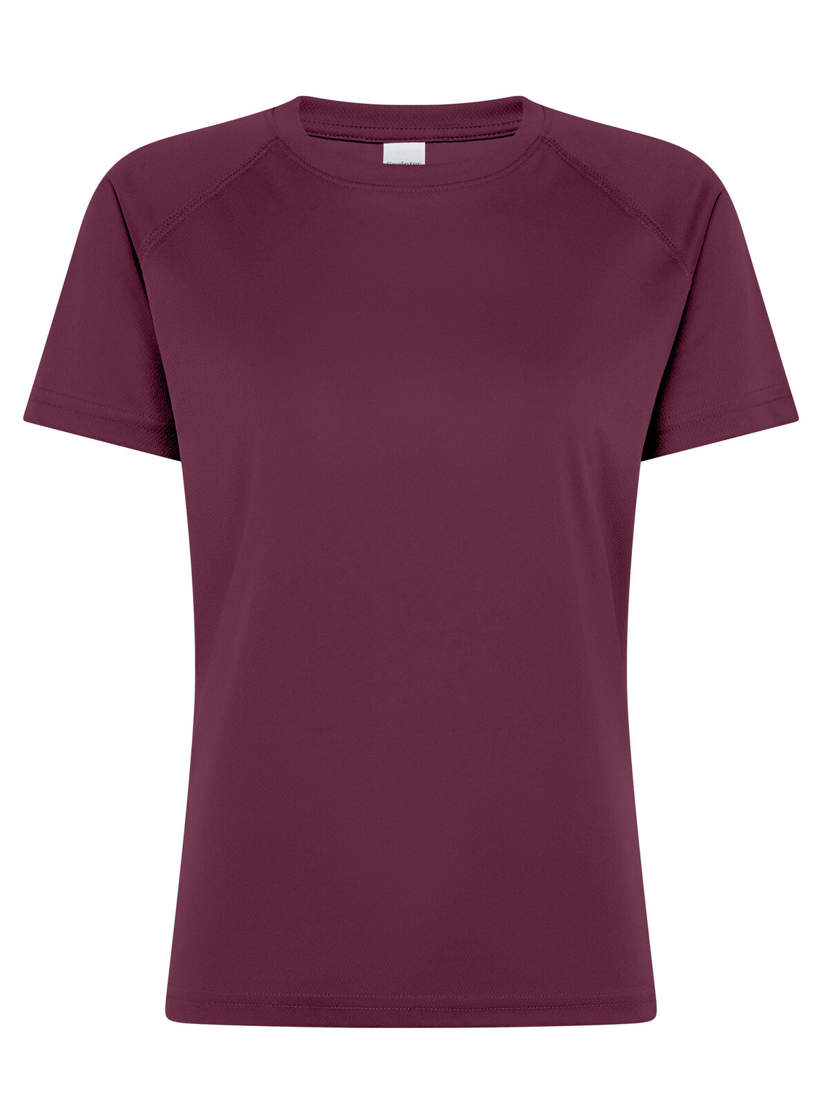 T-shirt de course pour femmes - Bourgogne