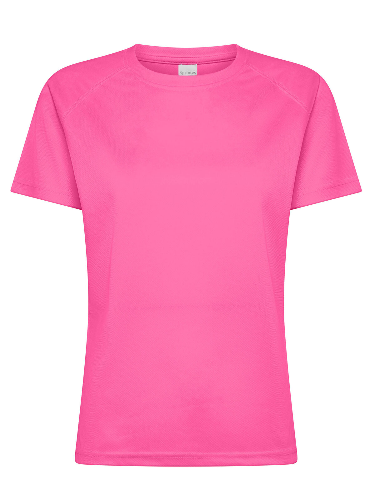 T-shirt de course pour femmes - rose fluo