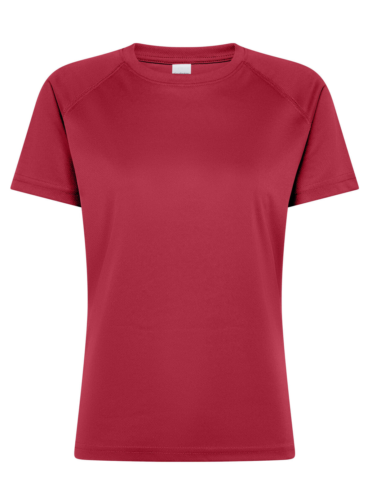 T-shirt de course pour femmes - cardinal