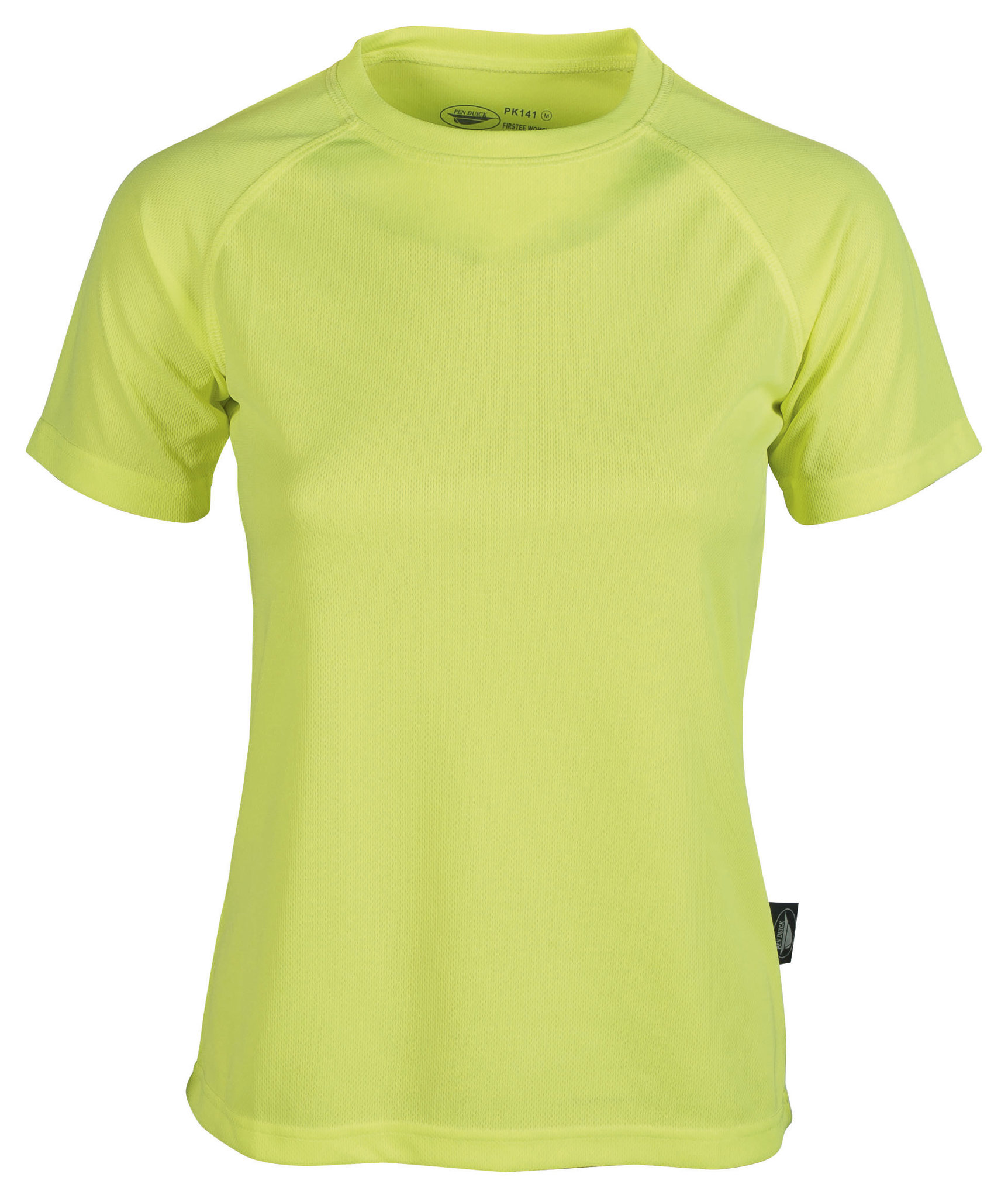 T-shirt de sport à manches courtes et col rond pour femme Fritte - GR - Vert fluorescent