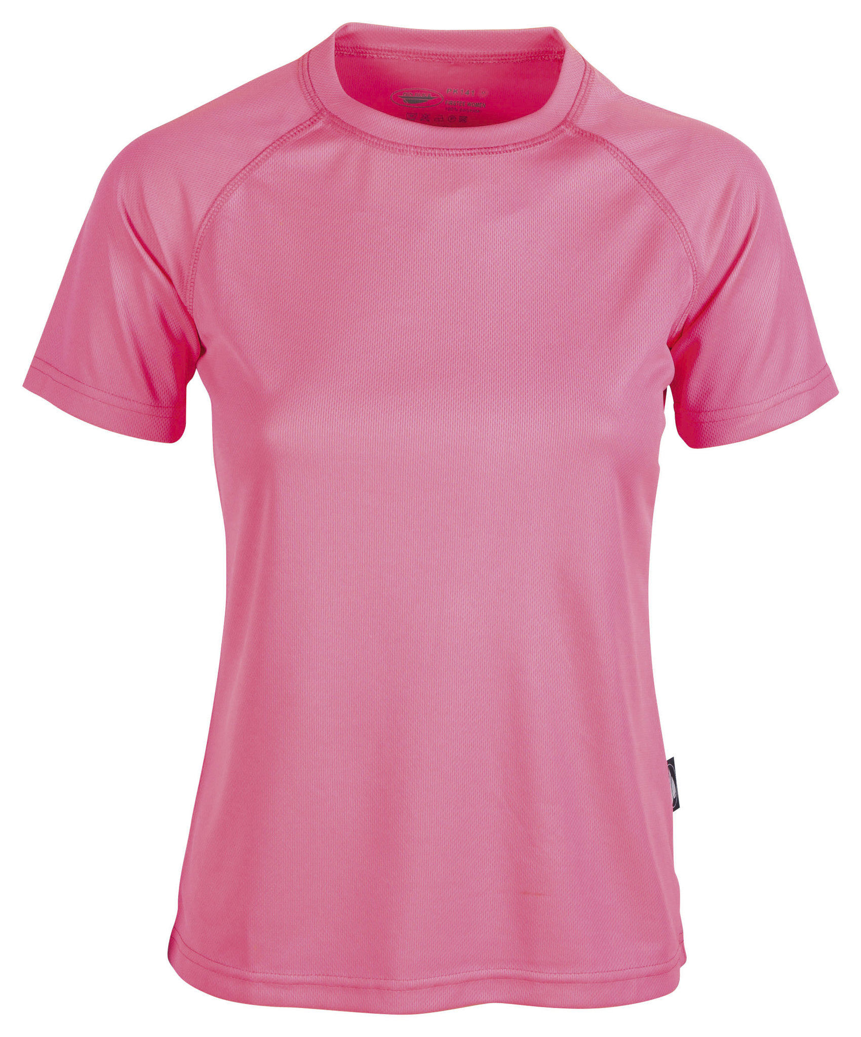 T-shirt de sport à manches courtes et col rond pour femme Fritte - PK - Rose fluorescent
