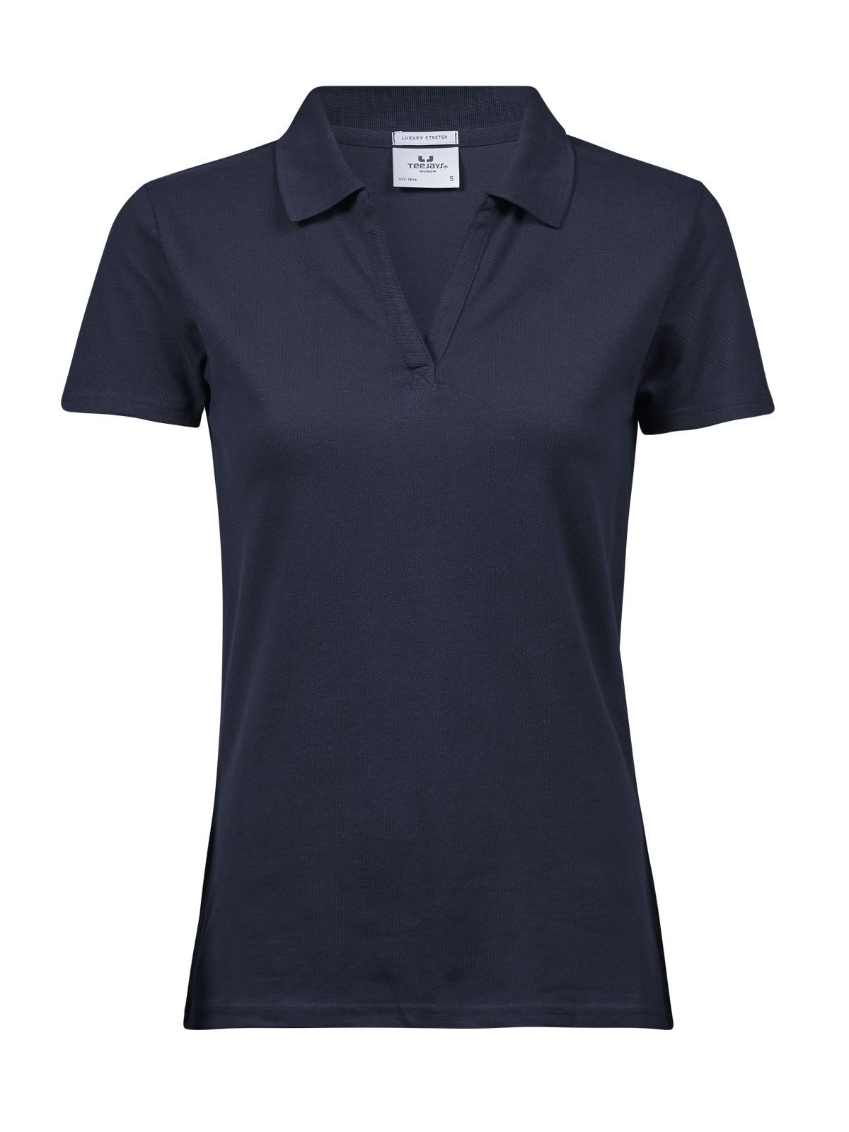 Polo extensible de luxe pour femme - 003 - Marine