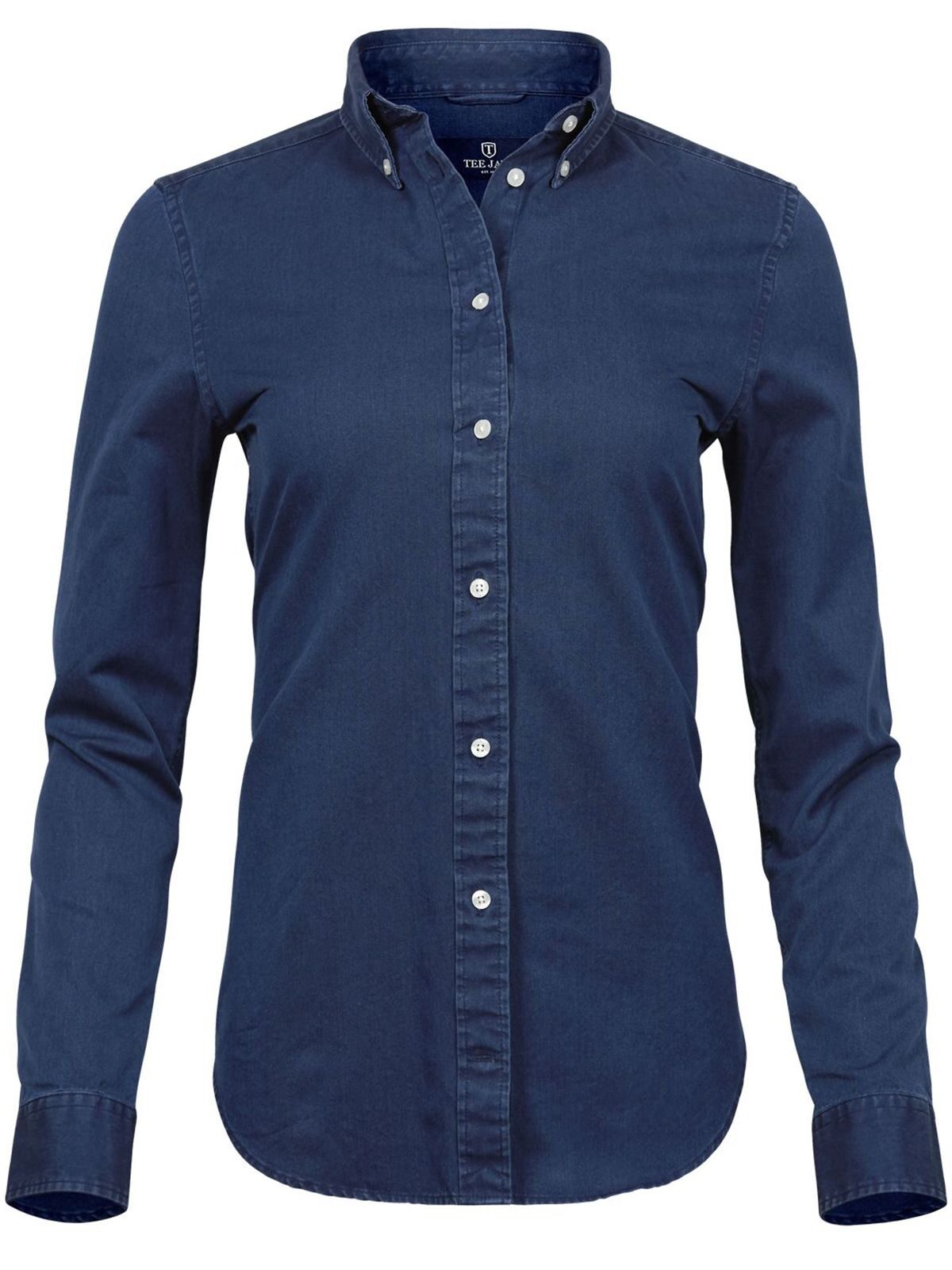 Chemise décontractée en sergé pour femme - 318 - Indigo