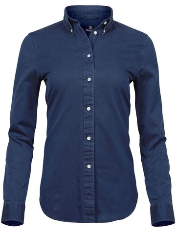 Chemise décontractée en sergé pour femme - 