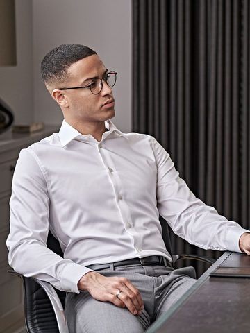 Chemise de luxe coupe ajustée