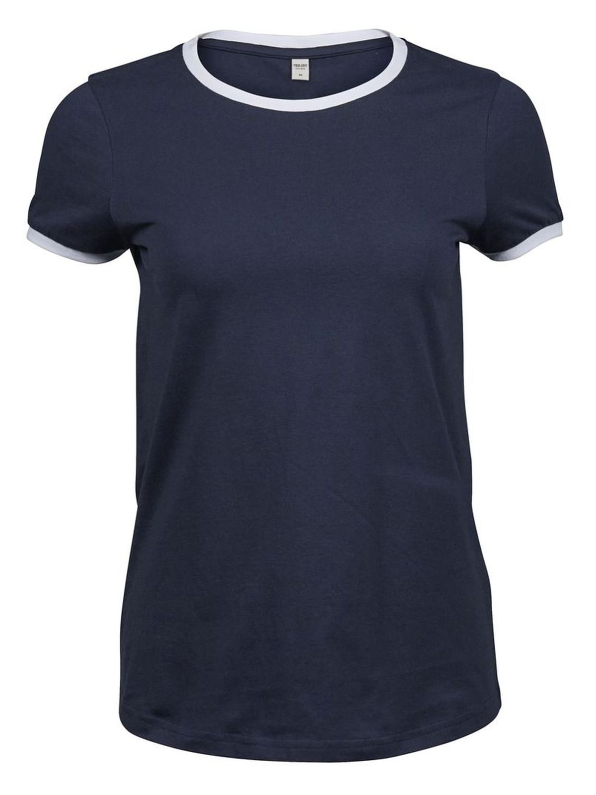 T-shirt à col rond pour femme - 323 - Blanc Marine