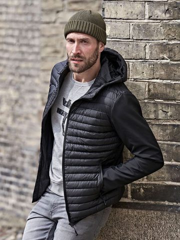 veste croisée à capuche