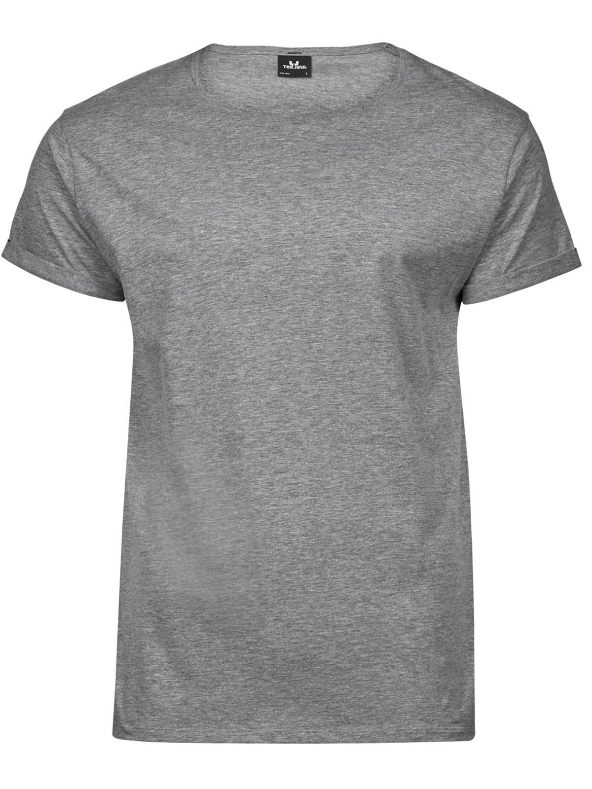 T-shirt enroulable - 007 - Gris chiné