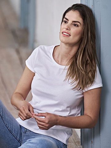 T-shirt à enrouler pour femmes