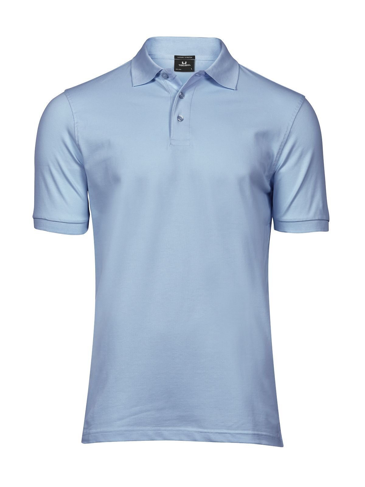 Polo stretch de luxe - Bleu clair